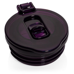 Champagne Flute Straw Lids | (Black, Purple and Clear)