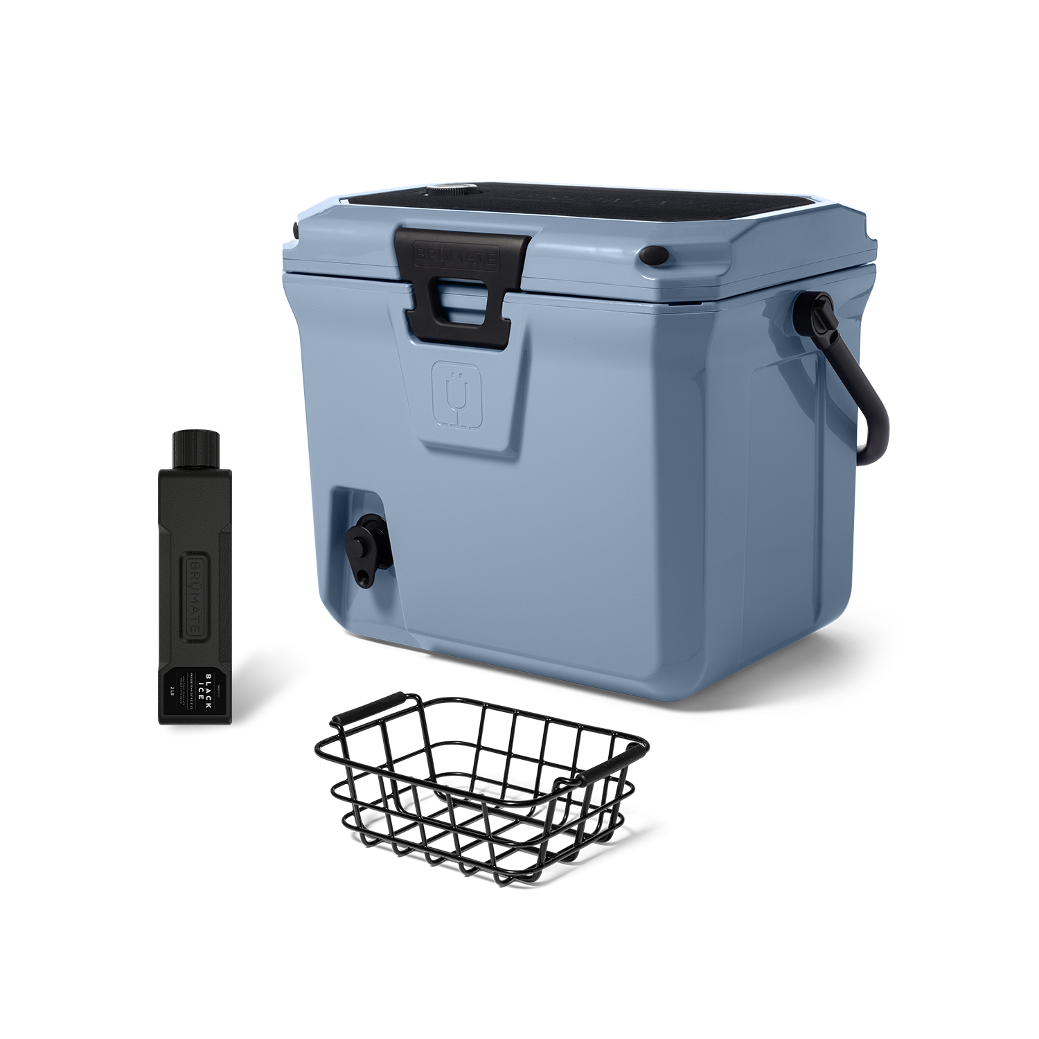 Br Tank 20-Quart Grab + Go Cooler Bundle | Ice White