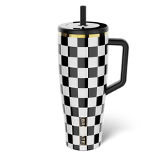 Era 40oz | Black & White Checker