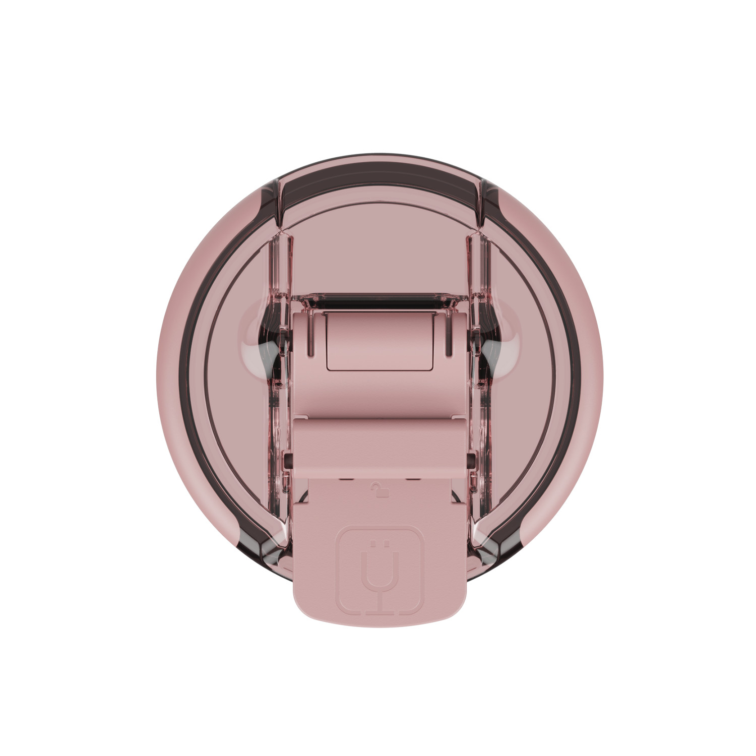 Uncork'd OctaLock Lid 14oz | Glitter Rose Gold