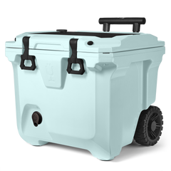 Br Tank 35-Quart Rolling Cooler | Blue Agave