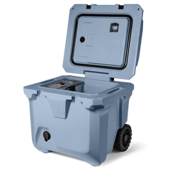 Br Tank 35-Quart Rolling Cooler | Denim