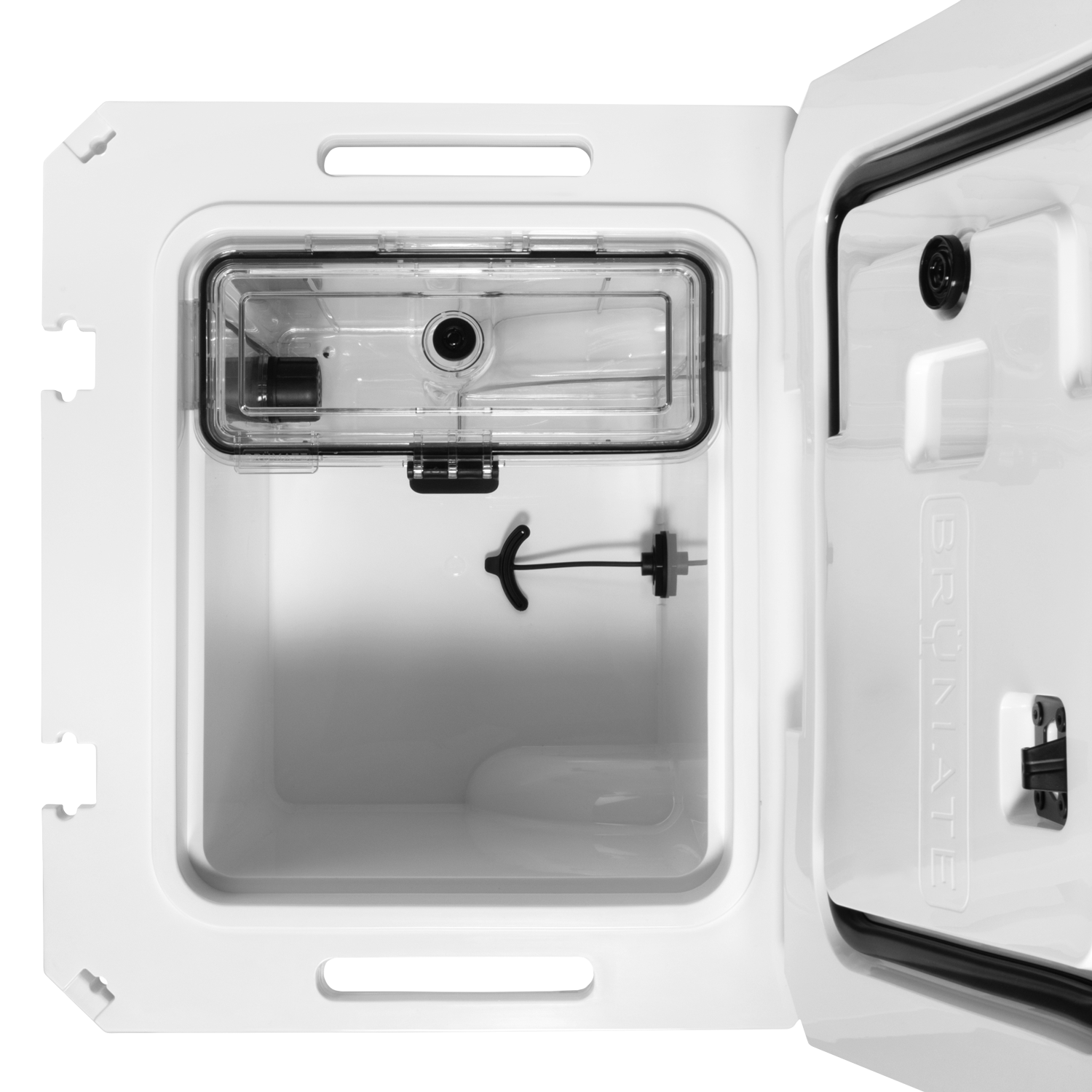 Br Tank 35-Quart Rolling Cooler | Ice White