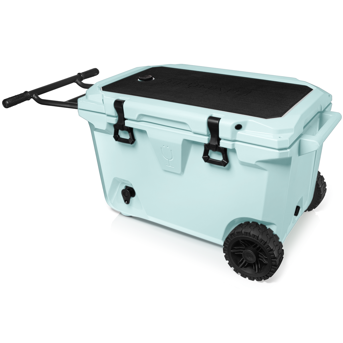 Br Tank 55-Quart Rolling Cooler