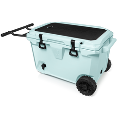Br Tank 55-Quart Rolling Cooler | Blue Agave